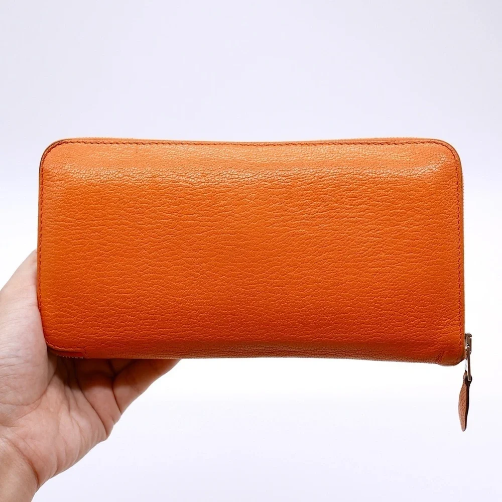 🍓HERMES Azap All Leather Wallet